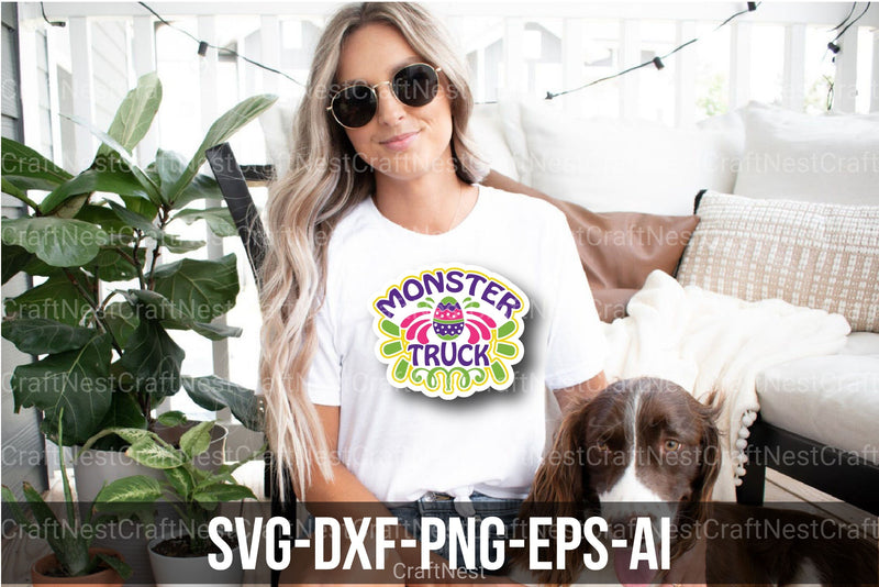 Easter Stickers Design Bundle - CraftNest - Digital Crafting and Art