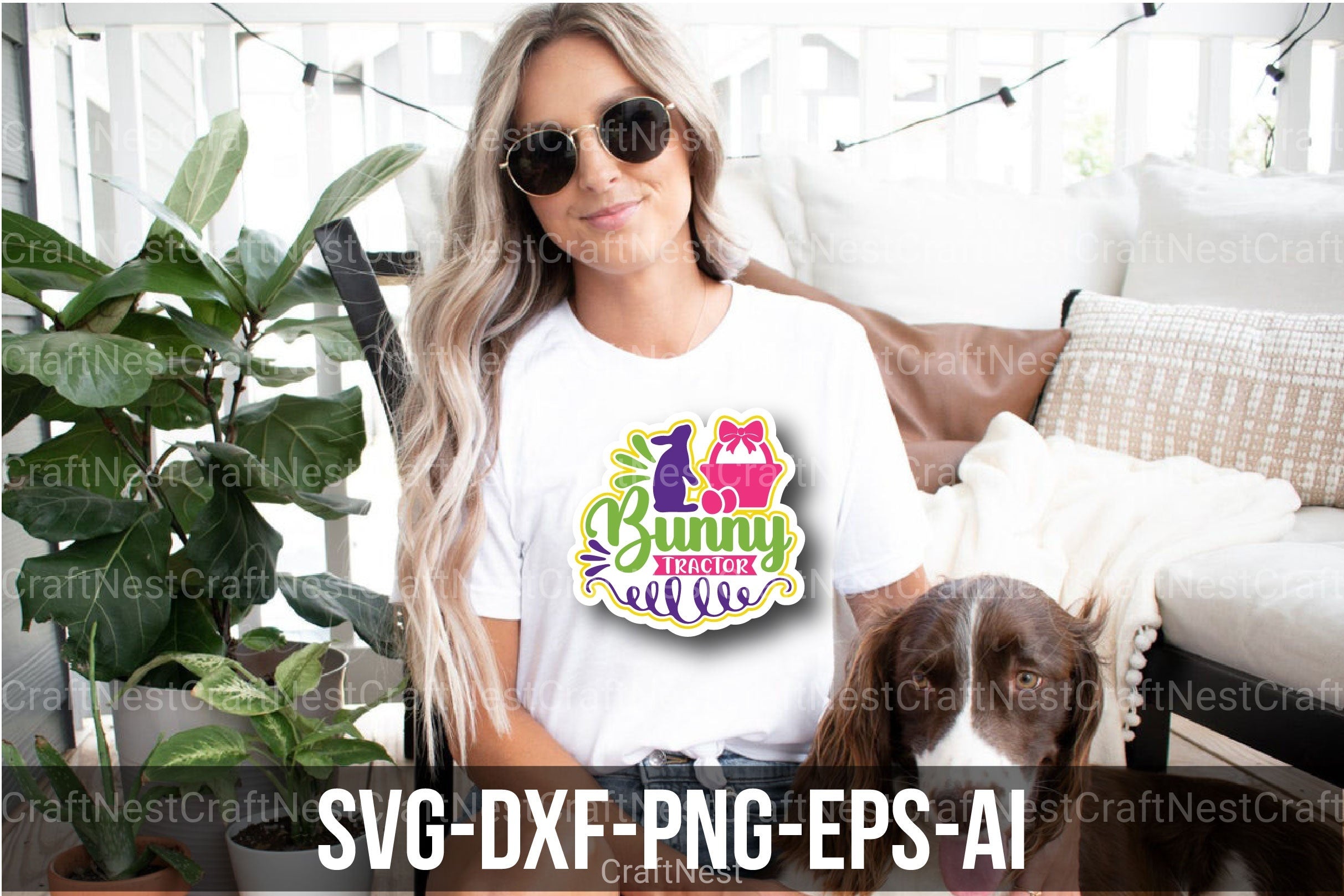 Easter Stickers Design Bundle - CraftNest - Digital Crafting and Art