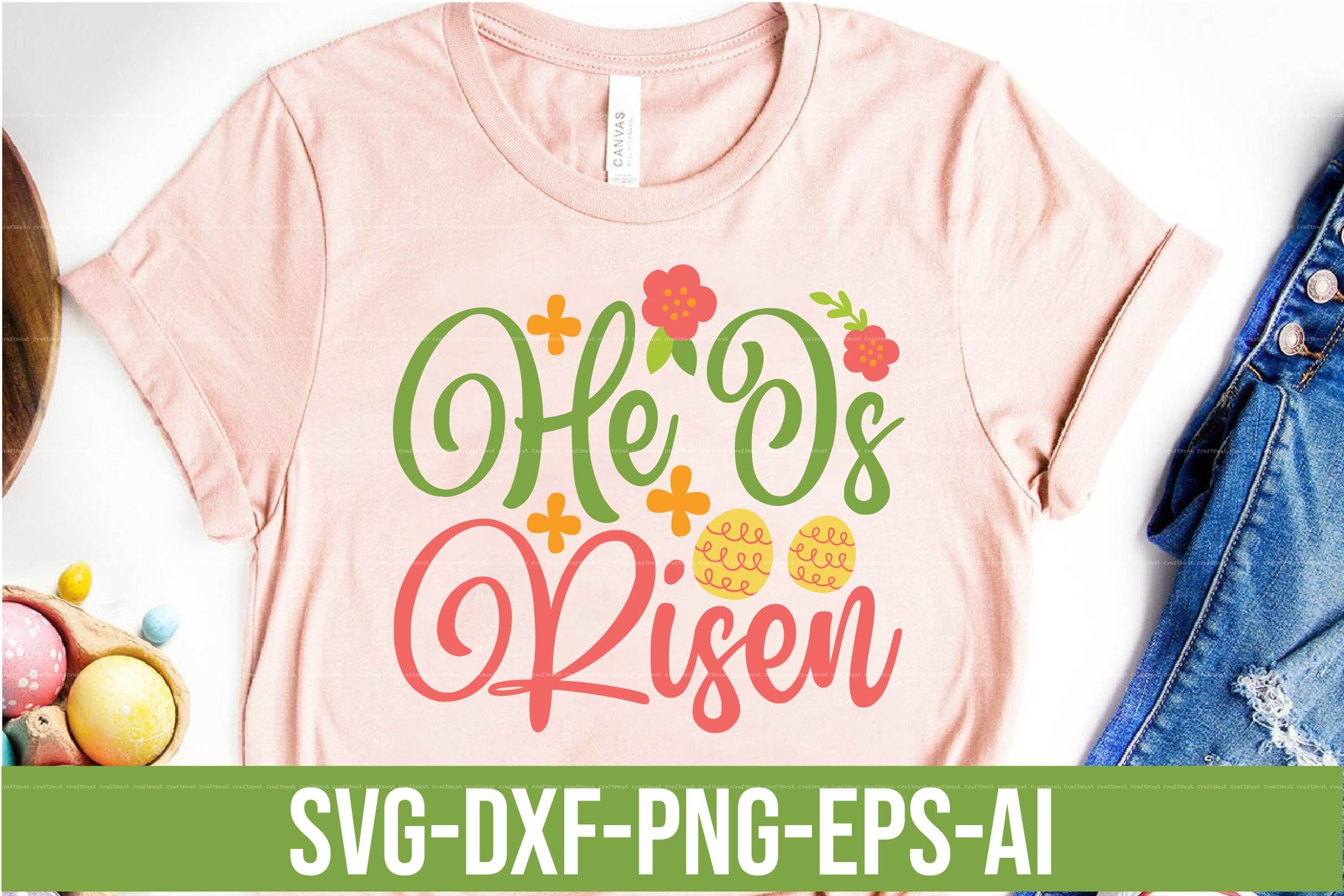 Easter SVG Bundle for Crafting