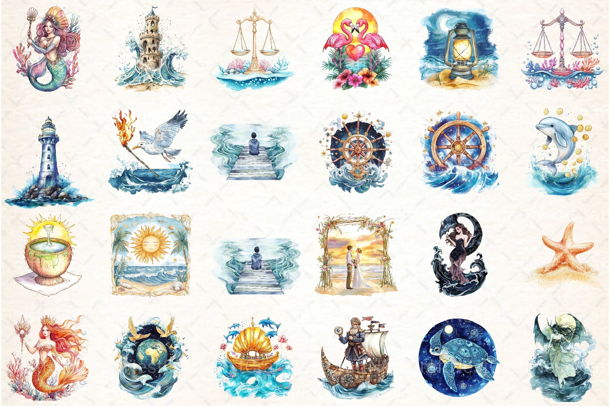 Summer Clipart Bundle 4 - CraftNest - Digital Crafting and Art