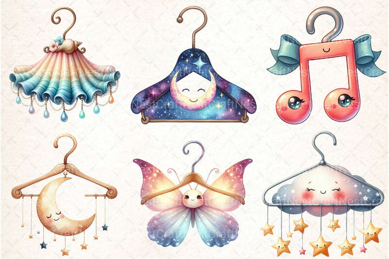 Hanger Clipart Bundle - CraftNest - Digital Crafting and Art