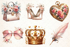 Glamorous Mother's Day Clipart Bundle 99 - CraftNest - Digital Crafting and Art