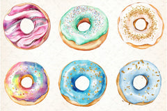 Glitter Donuts Clipart Bundle - CraftNest - Digital Crafting and Art