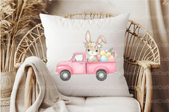 Cute Bunny Car Clipart Bundle 2 - CraftNest - Digital Crafting and Art