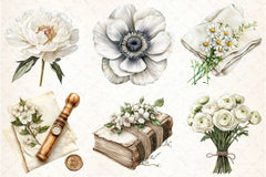 Floral Design Clipart Bundle - CraftNest - Digital Crafting and Art