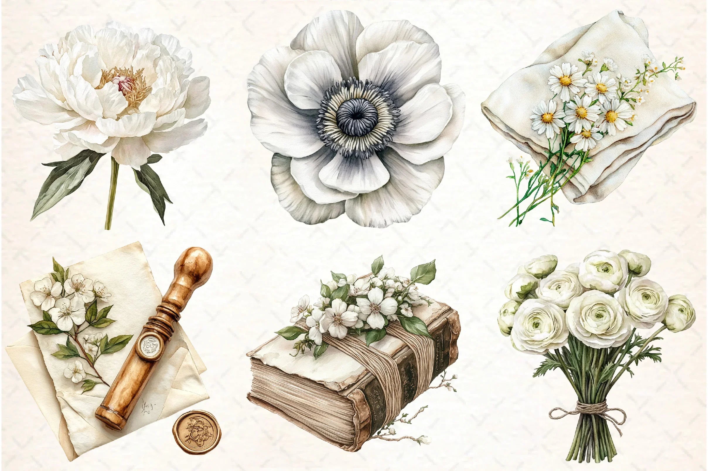 Floral Design Clipart Bundle - CraftNest - Digital Crafting and Art