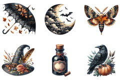 Gothic Autumn Clipart Bundle - CraftNest - Digital Crafting and Art