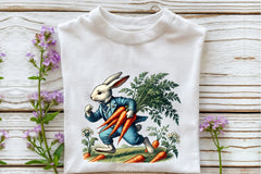 Easter Rabbit & Carrot Clipart Bundle 2 - CraftNest - Digital Crafting and Art