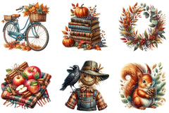 Autumn Collection Clipart - CraftNest - Digital Crafting and Art