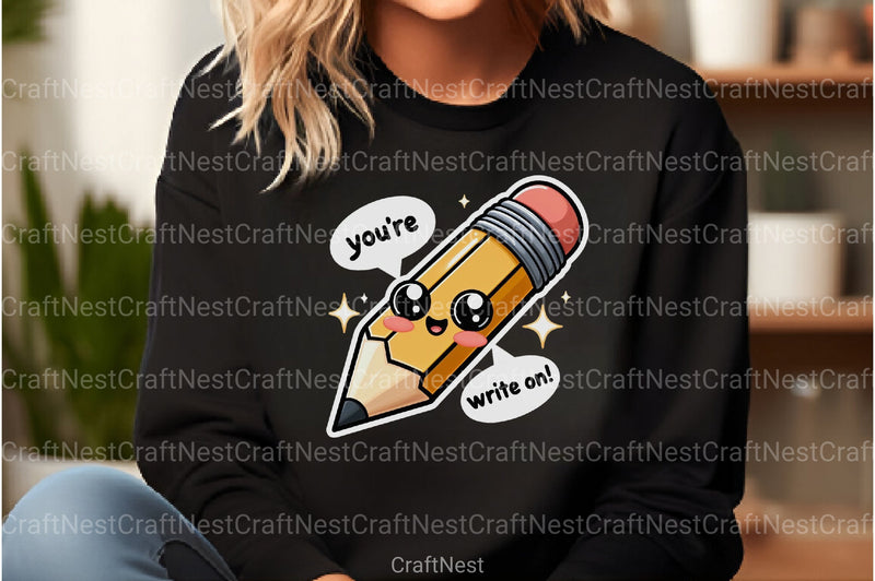 Funny Write-On Sticker Clipart Bundle - CraftNest - Digital Crafting and Art