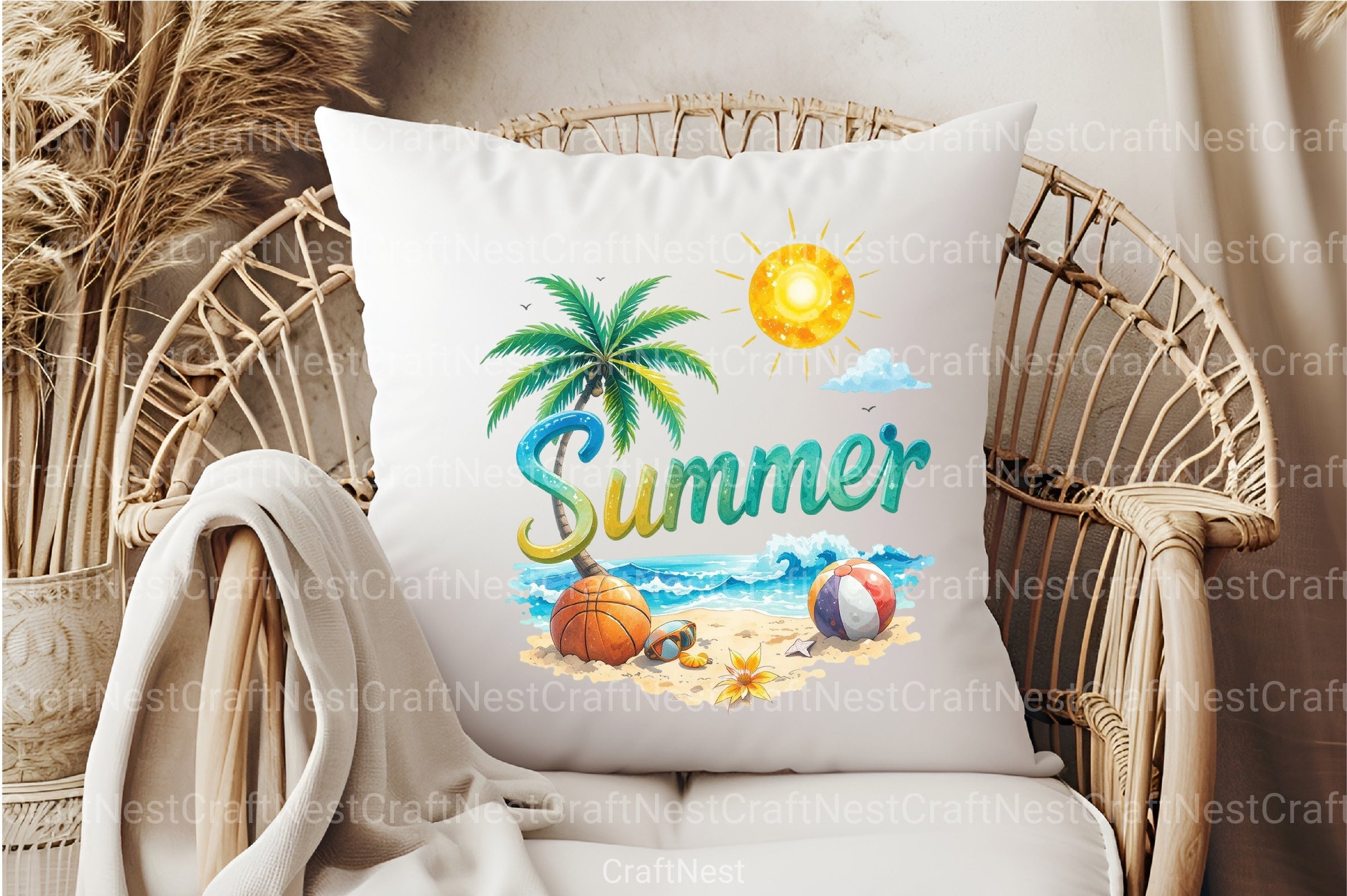 Summer Clipart Bundle 99 - CraftNest - Digital Crafting and Art