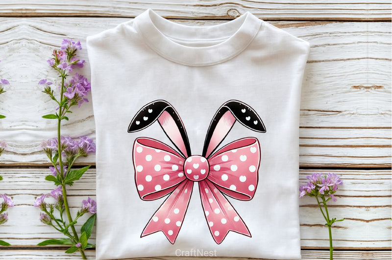 Easter Bunny Bow Clipart Bundle 1 - CraftNest - Digital Crafting and Art