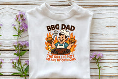 BBQ Dad Funny Father's Day Clipart Bundle - CraftNest - Digital Crafting and Art