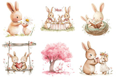 Banny Mothers Day Clipart - CraftNest - Digital Crafting and Art