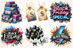 Black Friday Clipart Bundle - CraftNest - Digital Crafting and Art