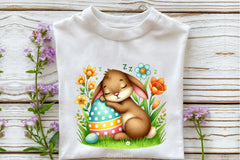 Easter Bunny Sleeping Clipart Bundle - CraftNest - Digital Crafting and Art