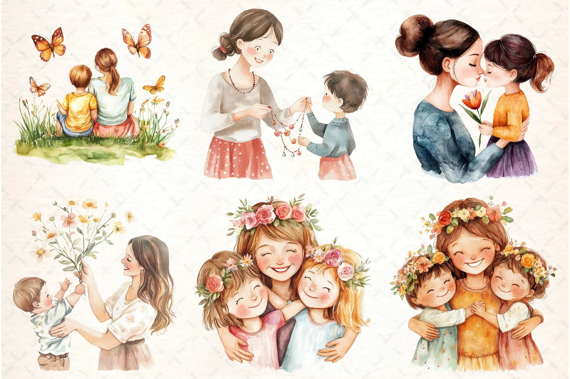 Love Mom Clipart Bundle - CraftNest - Digital Crafting and Art