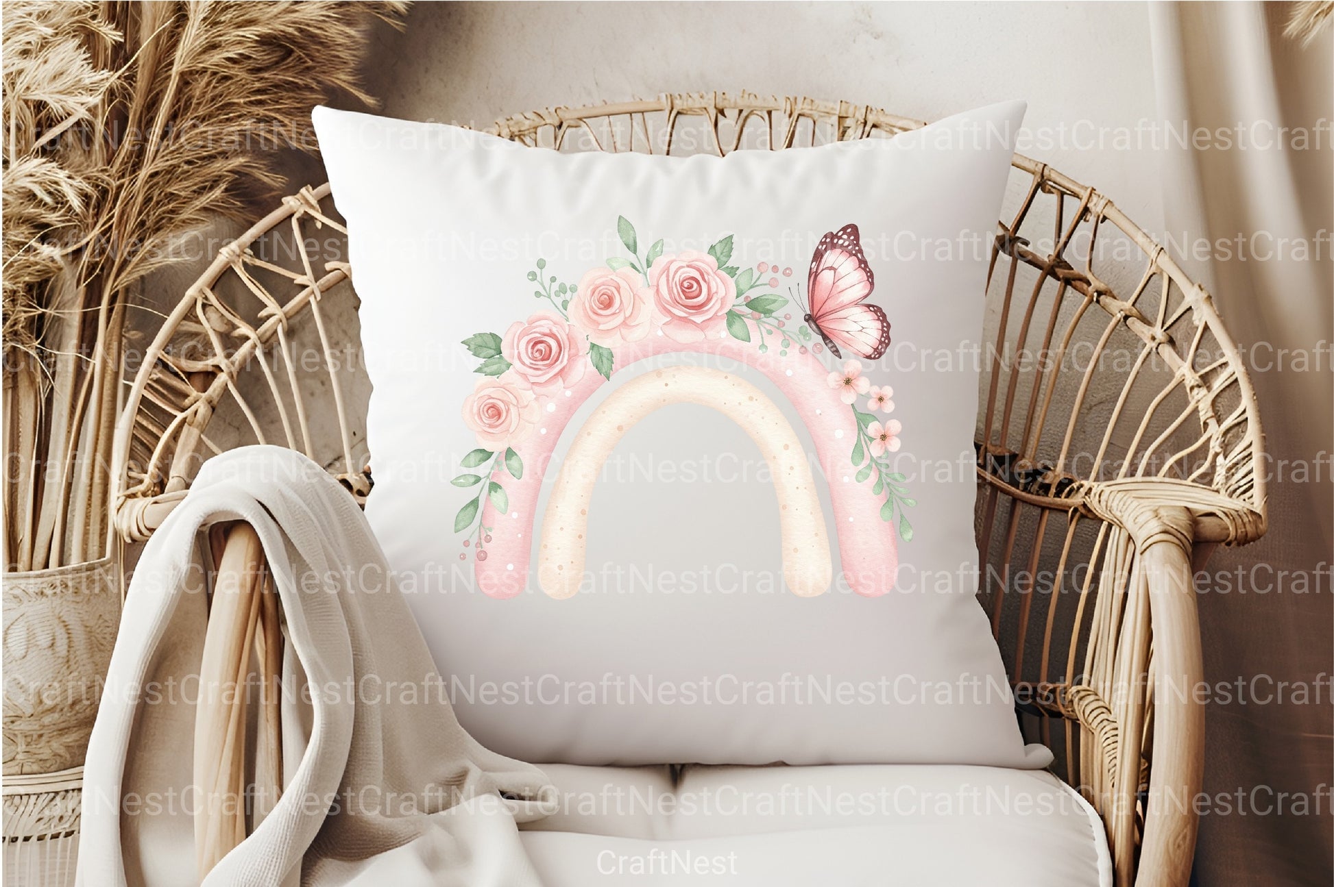 Pastel Rainbow Clipart Bundle - CraftNest - Digital Crafting and Art