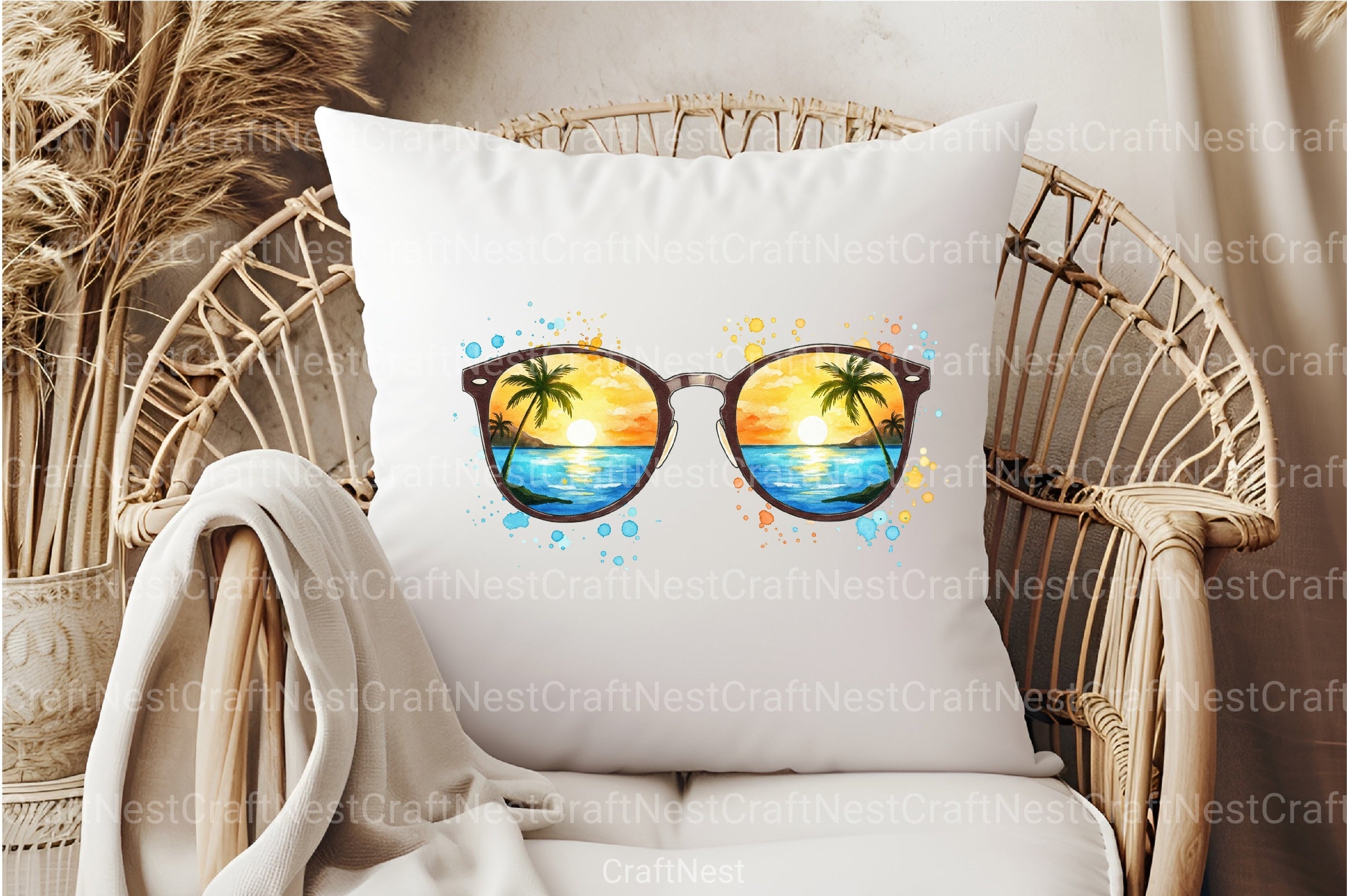 Summer Sunglasses Clipart Bundle 14 - CraftNest - Digital Crafting and Art