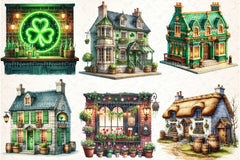 St. Patrick's Day Irish Pub Clipart Bundle - CraftNest - Digital Crafting and Art