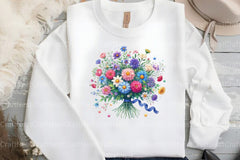 Birth Month Flower Clipart Bundle 8 - CraftNest - Digital Crafting and Art