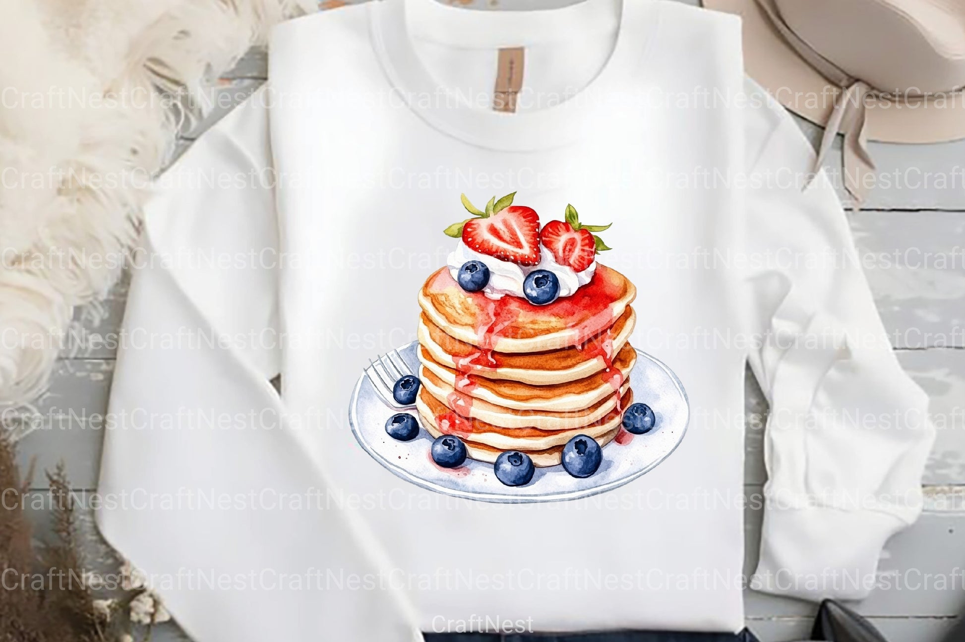 Fast Food Clipart Bundle for 4th of July - CraftNest - Digital Crafting and Art