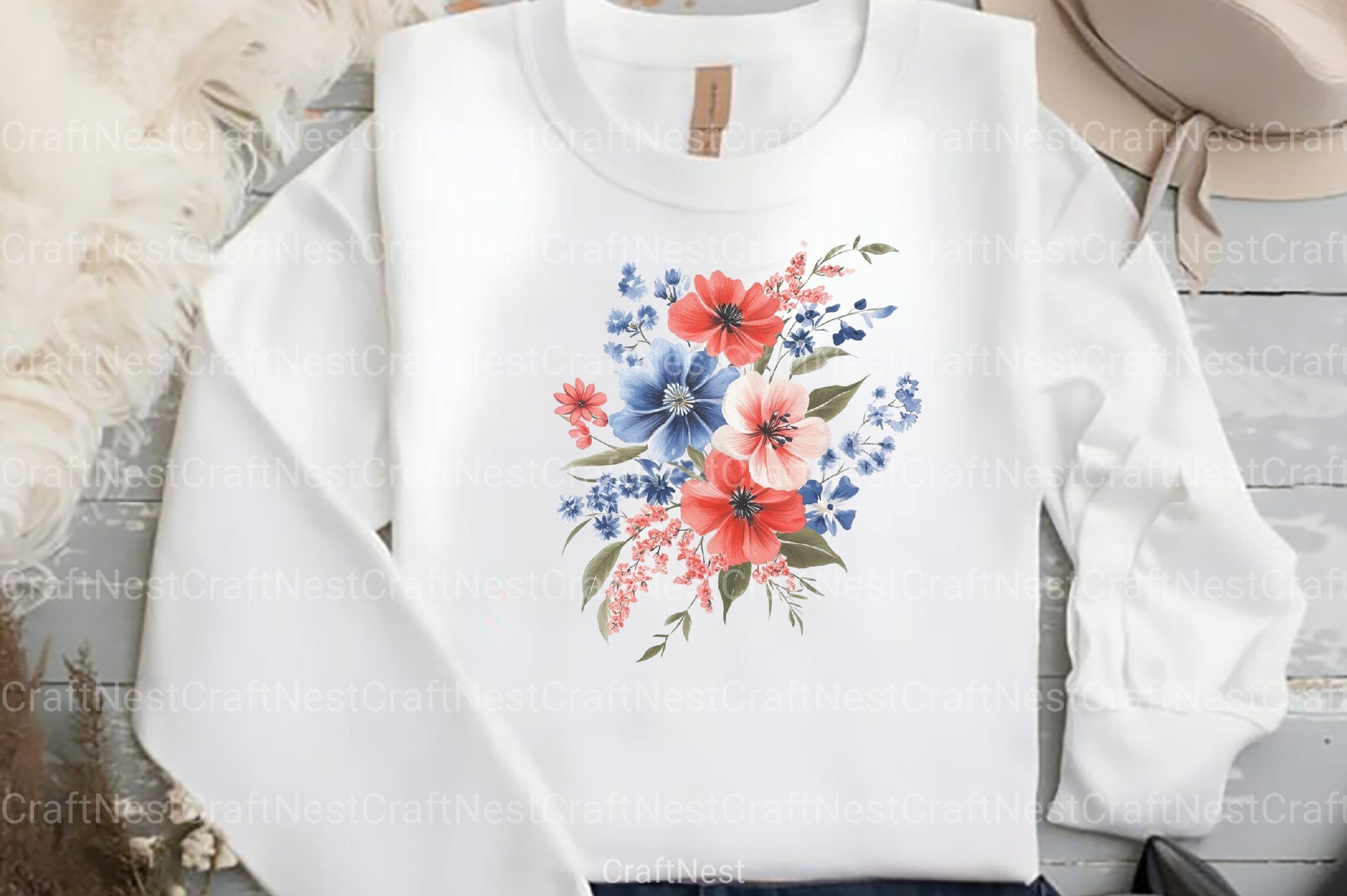 Pastel 4th of July Clipart Bundle - CraftNest - Digital Crafting and Art