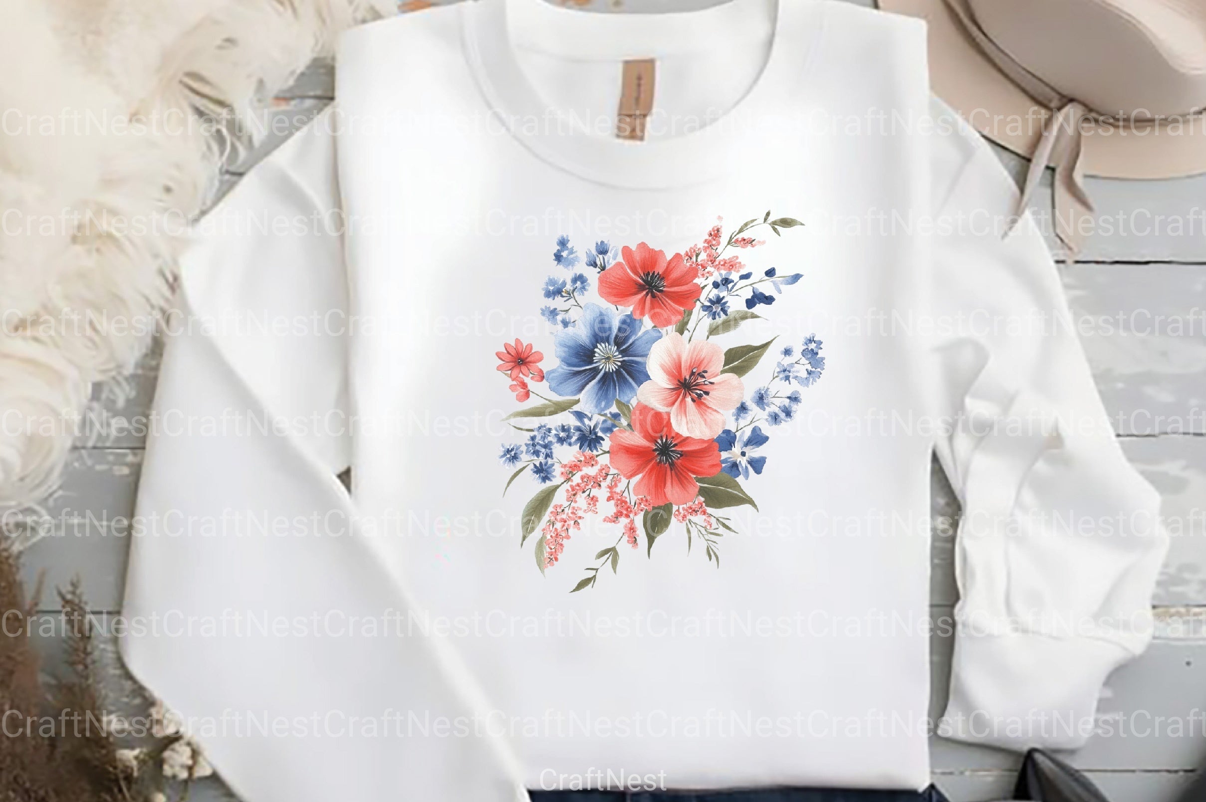 Pastel 4th of July Clipart Bundle - CraftNest - Digital Crafting and Art