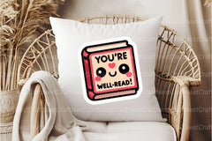 Funny Well-Read Sticker Clipart Bundle - CraftNest - Digital Crafting and Art