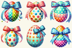 Easter Eggs Clipart Bundle 2 - CraftNest - Digital Crafting and Art