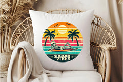 Vintage Summer Vibes Skeleton Design Clipart Bundle - CraftNest - Digital Crafting and Art