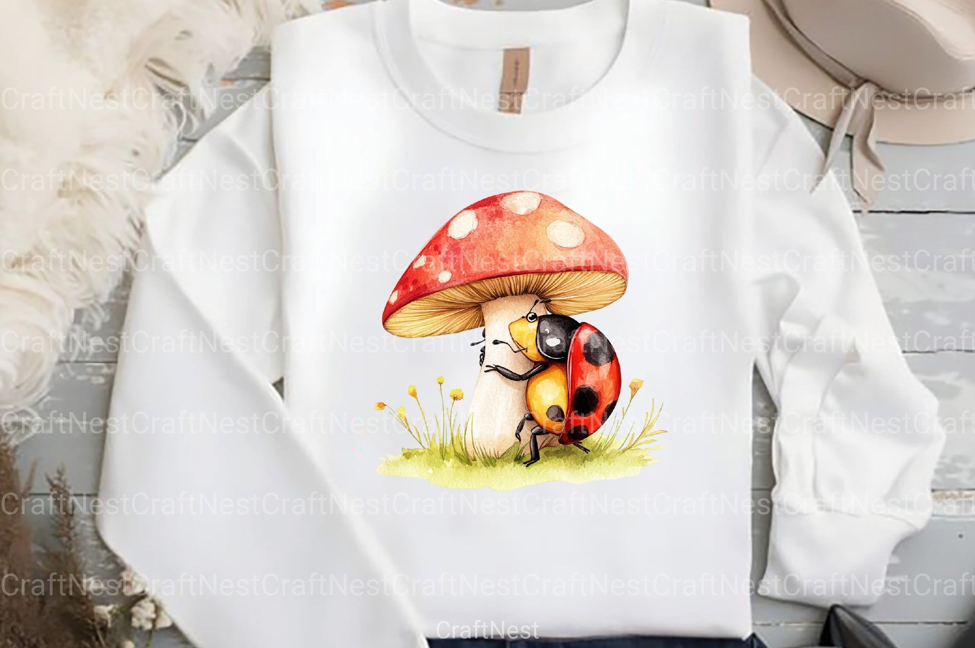 Quirky Funny Ladybug Clipart Bundle 2 - CraftNest - Digital Crafting and Art