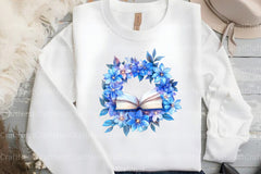 Vibrant Flower Wreath Clipart Bundle for Book Design - CraftNest - Digital Crafting and Art