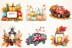 Fall Autumn Clipart Bundle 34 - CraftNest - Digital Crafting and Art
