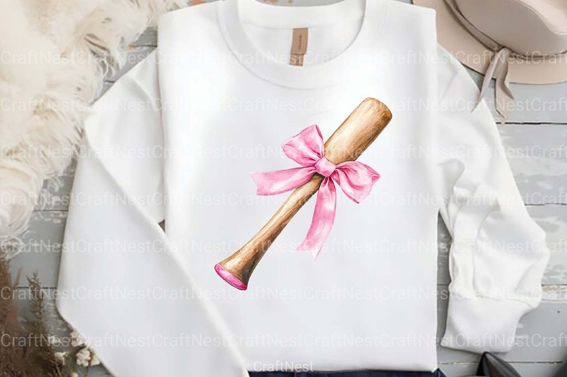 Coquette Baseball Clipart Bundle 7 - CraftNest - Digital Crafting and Art