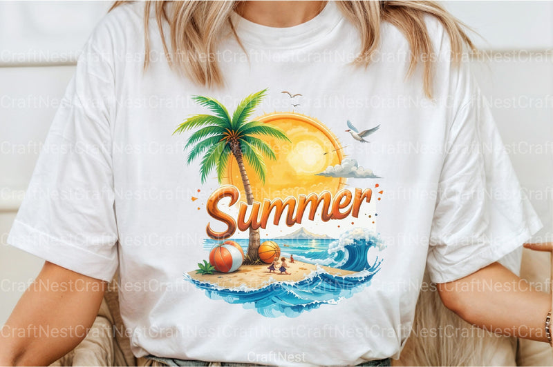 Summer Clipart Bundle 31 - CraftNest - Digital Crafting and Art