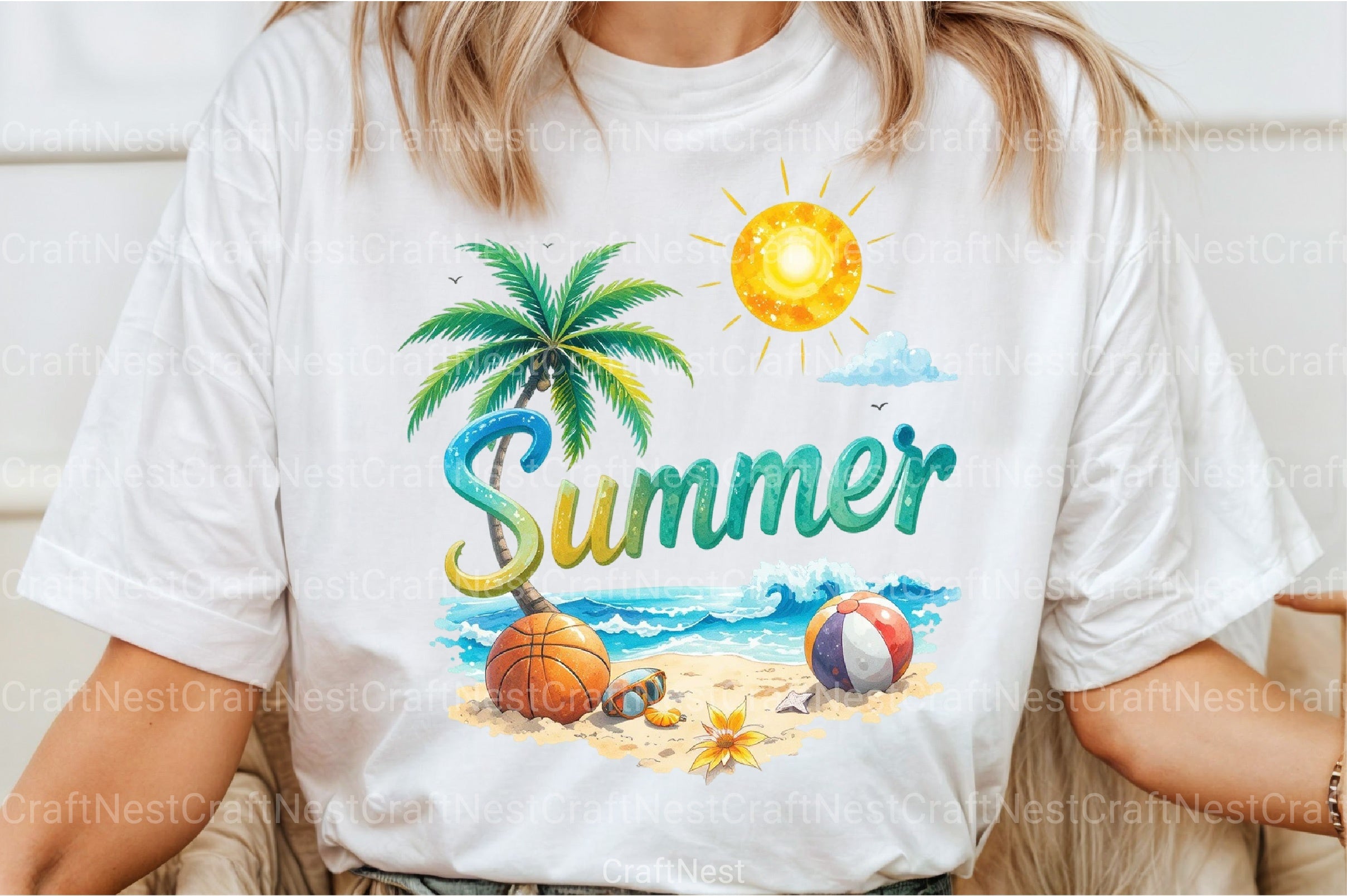 Summer Clipart Bundle 99 - CraftNest - Digital Crafting and Art