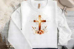 Boho Jesus Cross Clipart Bundle - CraftNest - Digital Crafting and Art