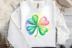 Rainbow Shamrock Circles Clipart Bundle 7 - CraftNest - Digital Crafting and Art