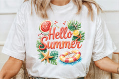 Hello Summer Clipart Bundle 12 - CraftNest - Digital Crafting and Art