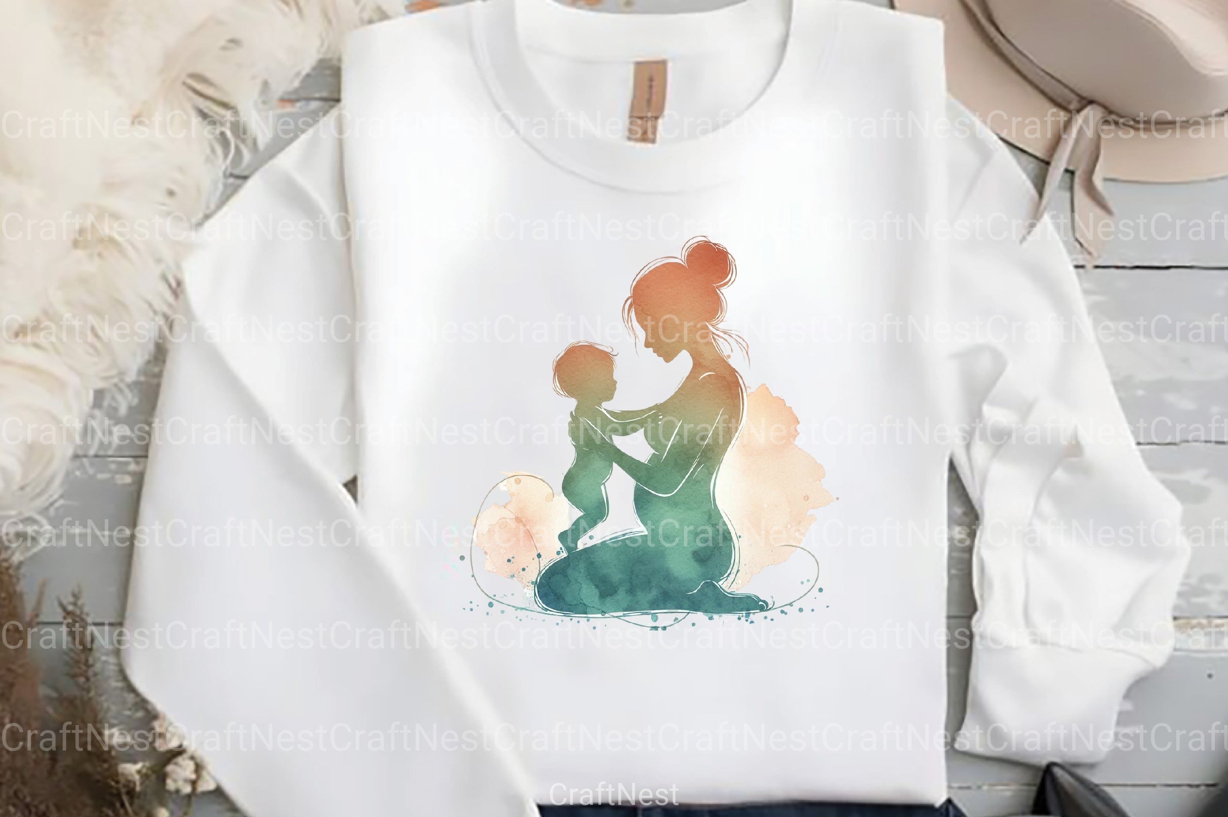 Boho Mother's Day Clipart Bundle 123 - CraftNest - Digital Crafting and Art