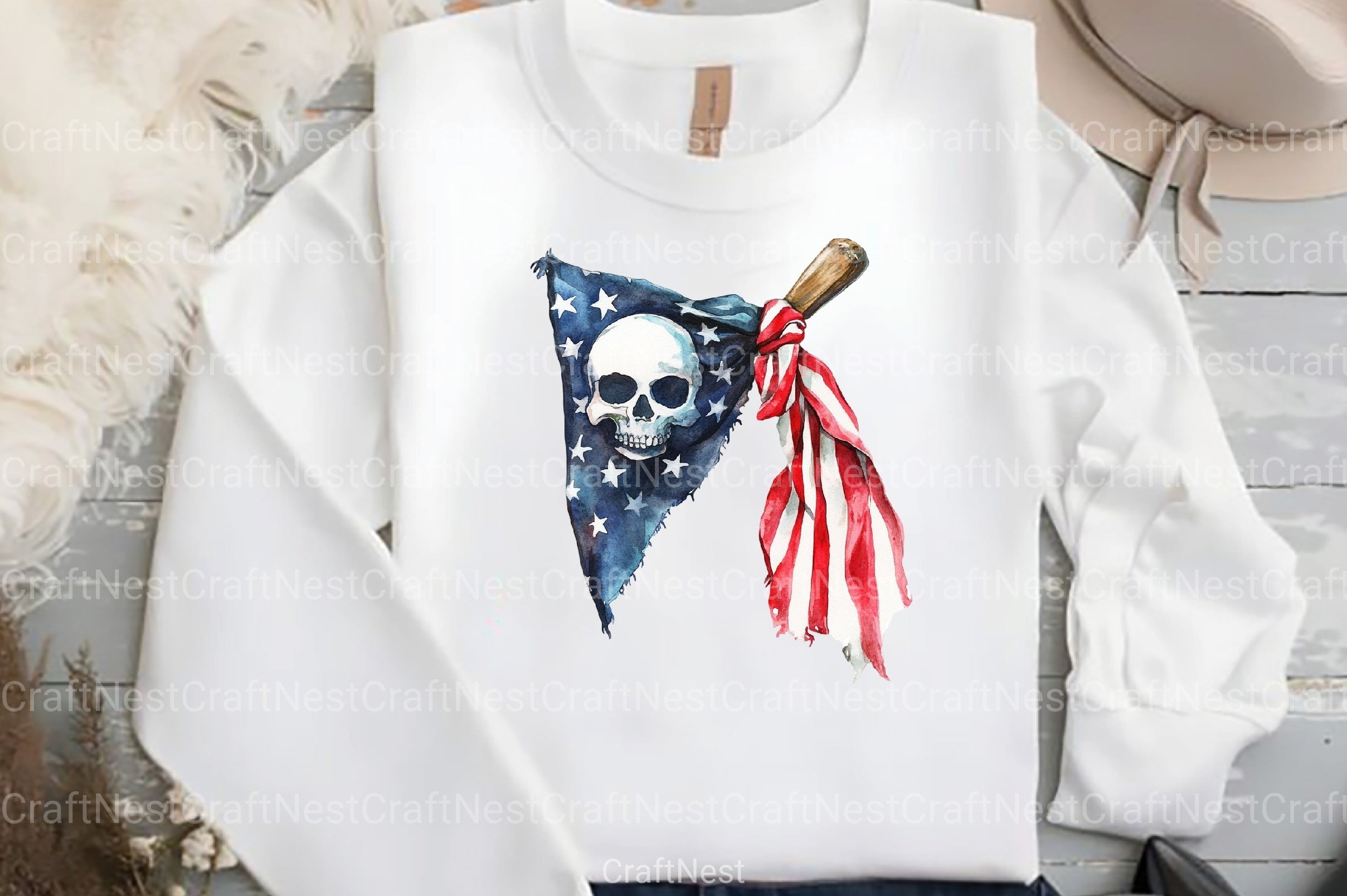 4th of July Hat Clipart Bundle 2 - CraftNest - Digital Crafting and Art