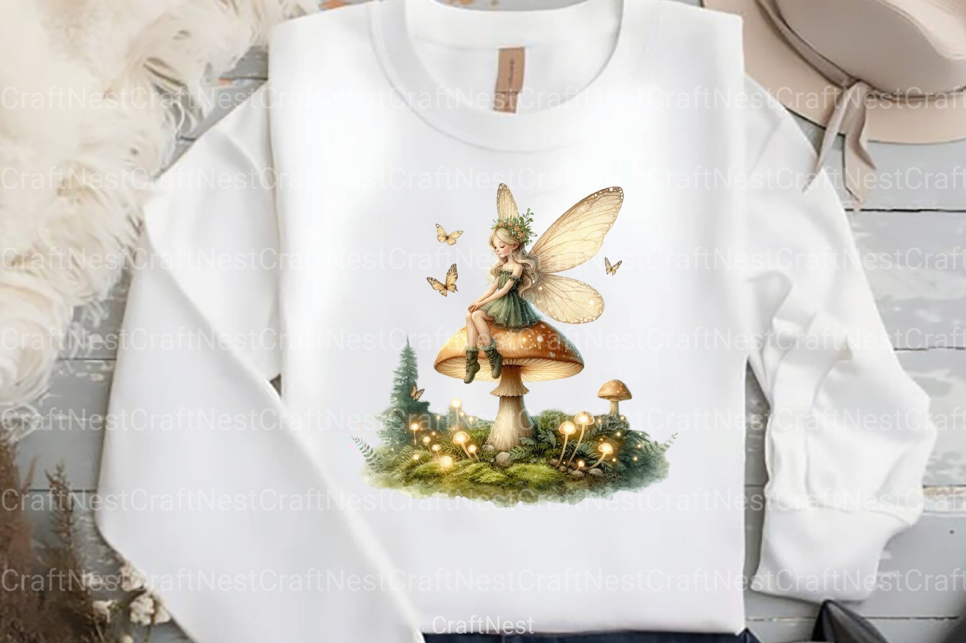 Fairy Forest Vintage Clipart Bundle - CraftNest - Digital Crafting and Art