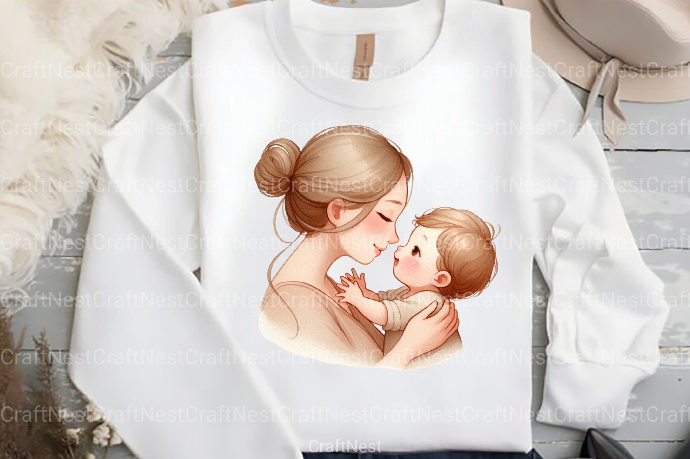 Mother's Day Mom Clipart Bundle - CraftNest - Digital Crafting and Art