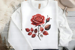 Red Roses Clipart Bundle - CraftNest - Digital Crafting and Art