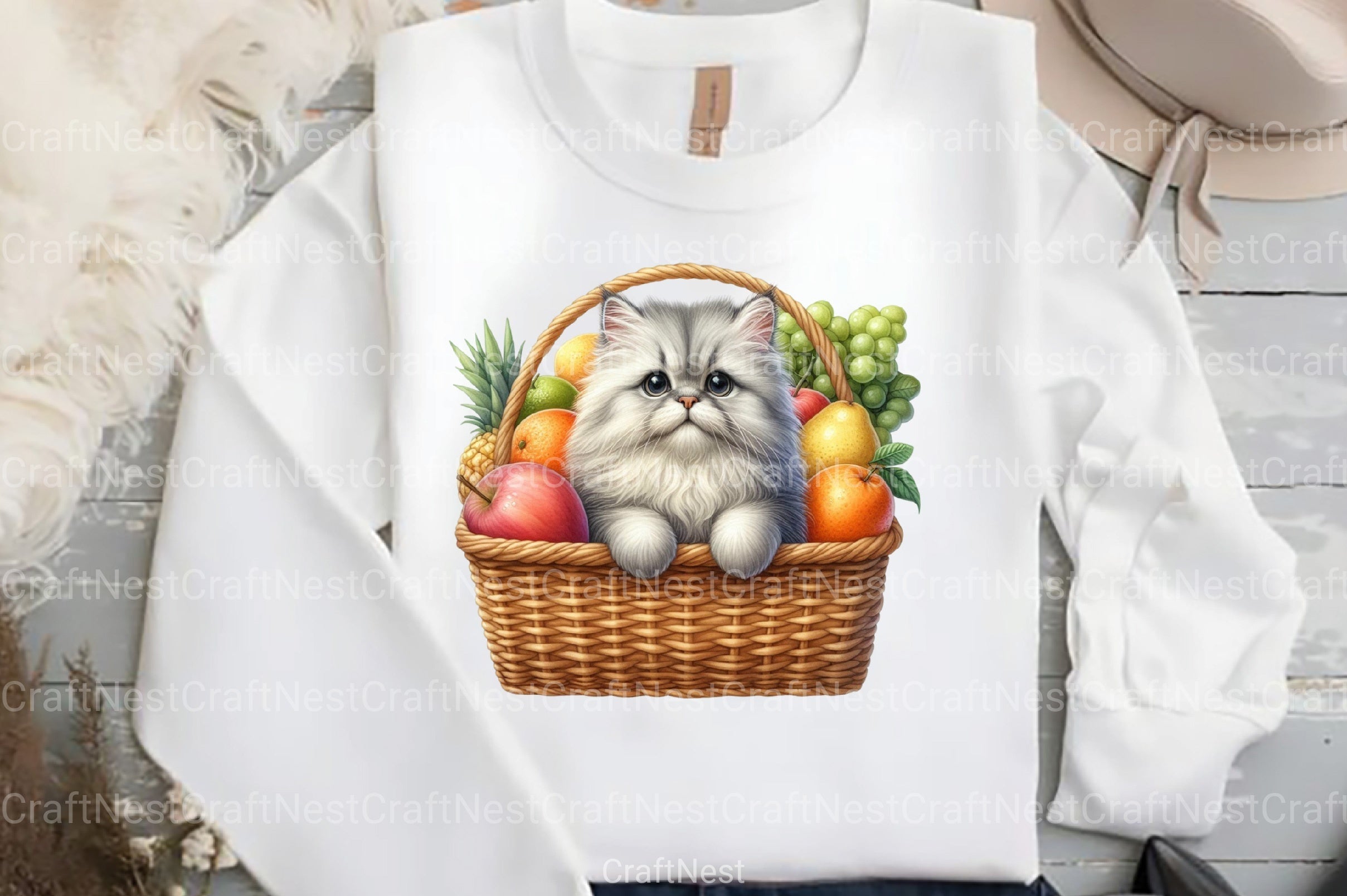 Funny Cat Life Clipart Bundle - CraftNest - Digital Crafting and Art