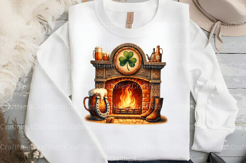 St. Patrick's Day Irish Pub Clipart Bundle - CraftNest - Digital Crafting and Art