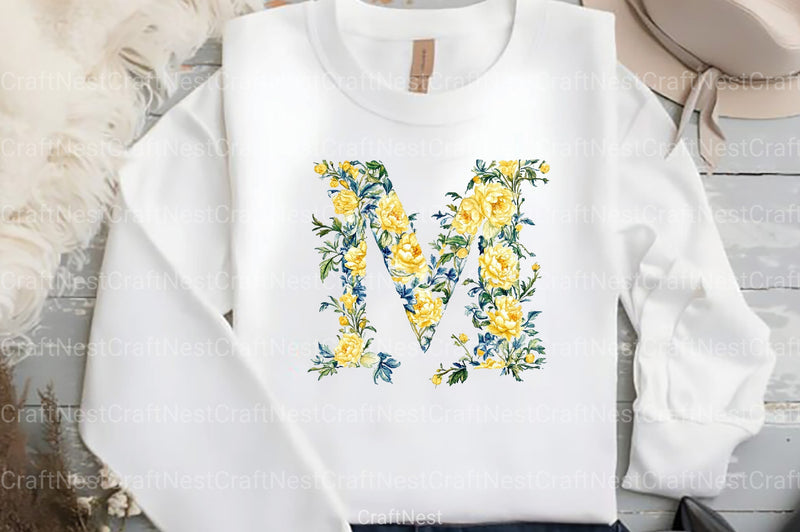 Yellow Chinoiserie Mother's Day Clipart Bundle 3 - CraftNest - Digital Crafting and Art