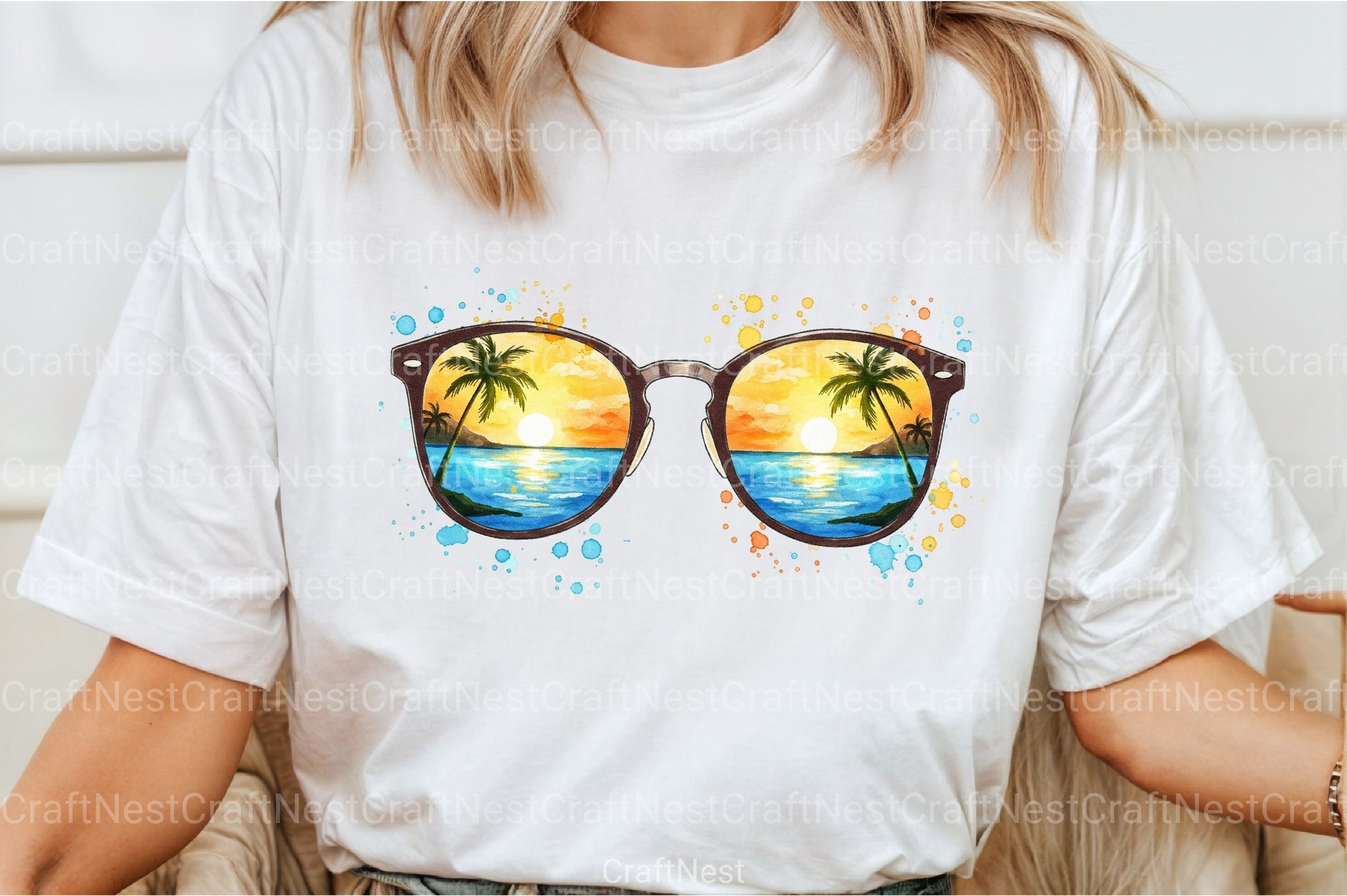 Summer Sunglasses Clipart Bundle 14 - CraftNest - Digital Crafting and Art