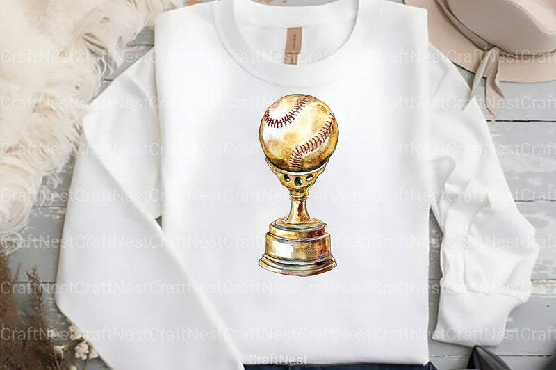 Vintage Baseball Clipart Bundle 1 - CraftNest - Digital Crafting and Art